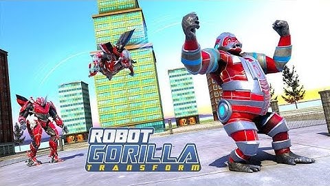 Gorilla Robot Car Robot Game Android Gameplay#1