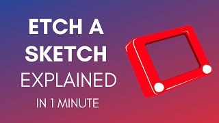 How Does An Etch A Sketch Work? Etch A Sketch Explained In 1 Minute