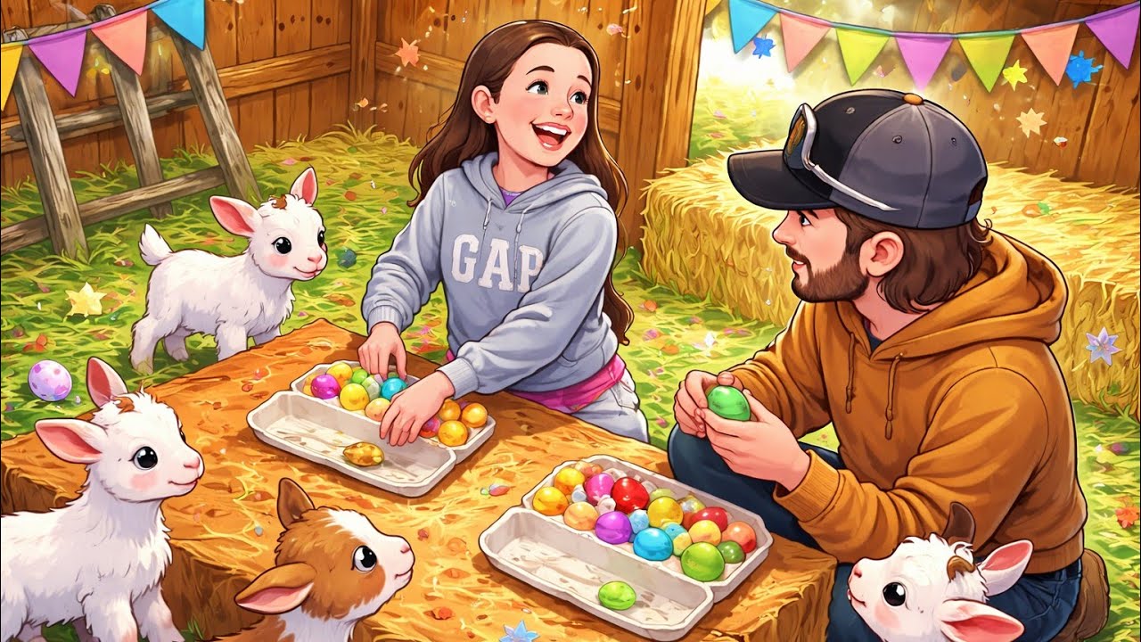 Easter 2026 Egg Hunt in Barn - YouTube