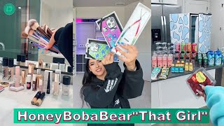 HoneyBobaBear "That Girl" New TikTok Series 2023 | Best HoneyBobaBear TikToks Compilation