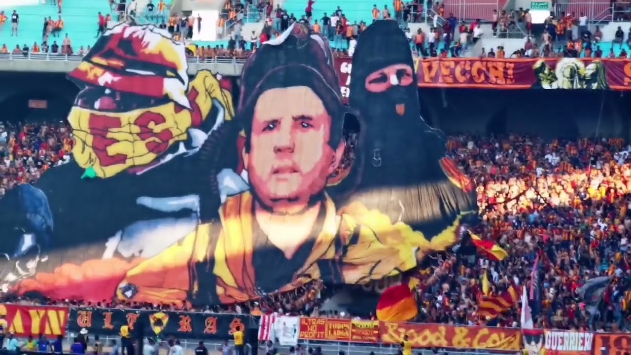 le tifo exceptionnel curva sud tunis,derby 2022.دخلة جمهور الترجي.  @Espérance Sportive de Tunis