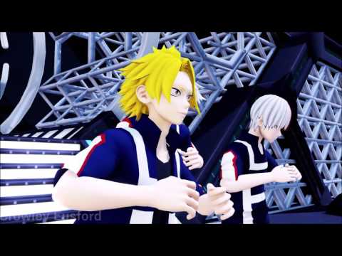 【Boku no Hero Academia MMD】 Wave 『Todoroki - Bakugou - Kaminari』