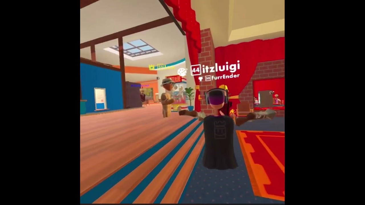 rec room Hacker spawns boss with a donut box.