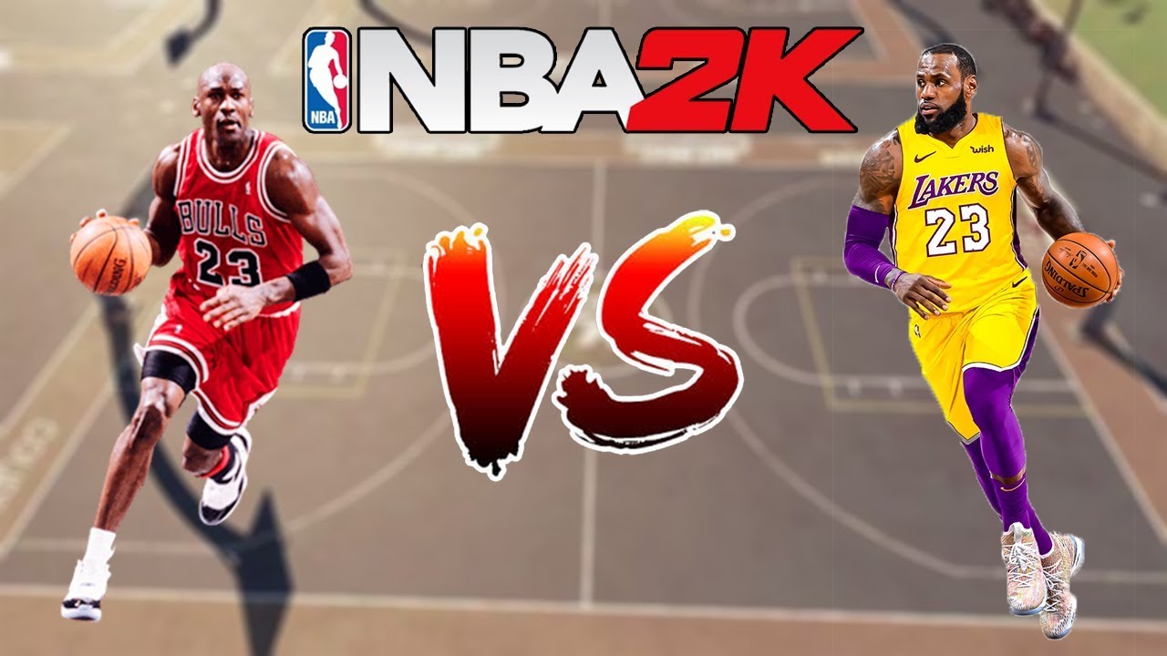 Michael Jordan vs LeBron James (NBA 2K BLACKTOP) YouTube Michael Jordan vs LeBron James (NBA 2K BLACKTOP) YouTube