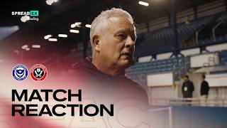 Chris Wilder | Portsmouth 3-2 Sheffield United | Post Match Reaction