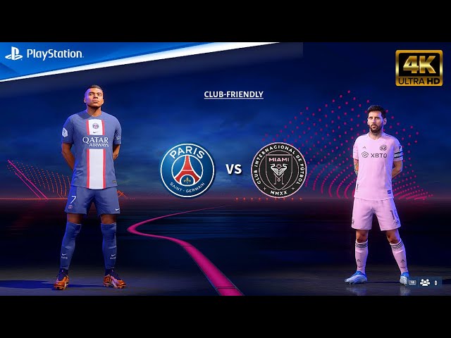 FIFA 23 - PSG Vs Inter Miami CF - Club Friendly