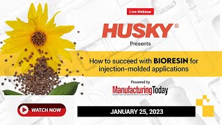 Webinar on 'How to succeed with bioresin for injection-molded applications'