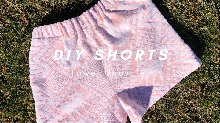 DIY Terry Towel Shorts