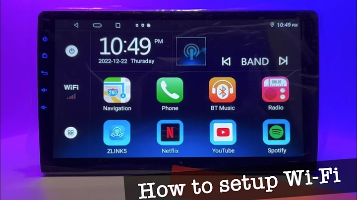 How to setup Wi-Fi on android head unit