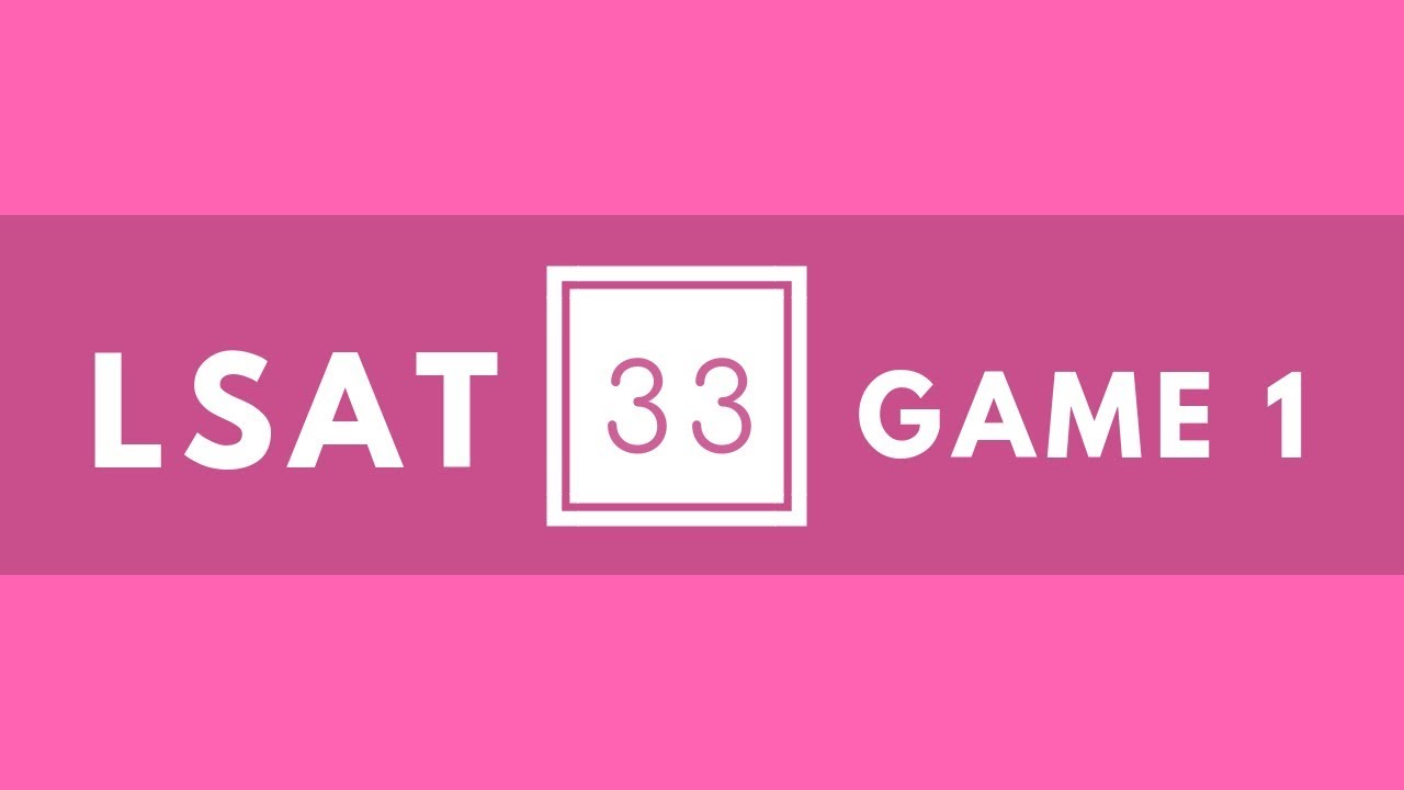 LSAT Blog – PrepTest 33 Logic Game 1