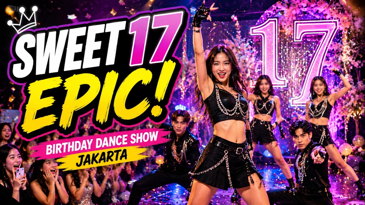 SWEET 17 BIRTHDAY PARTY INDONESIA Sweet Seventeen Birthday Party Jakarta Forever Dance Crew 