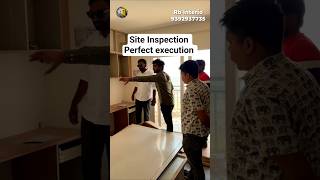 Site Inspection at The Edge by Risinia A Block 2BHK | RB Interio