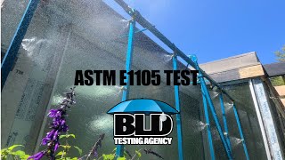 ASTM E1105 water intrusion testing in Las Vegas Nevada
