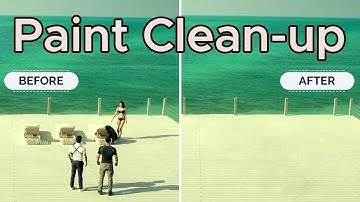 Paint Characters removing using clean-plate in Nuke | Sagar Vaghani