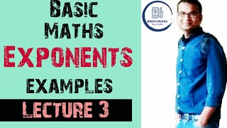 Basic Math | exponents and power | law of exponents| examples| supertet | tet | ssc | bank | police