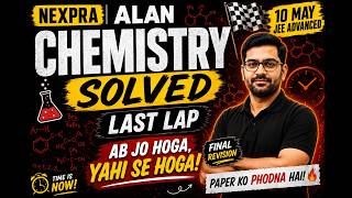 10 May ALLEN SCORE Chemistry 🧪 Must Solve Before JEE Advanced**