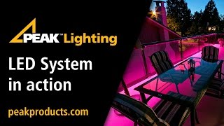 Peak Lighting LED System in Action Peak Lighting Led System Full Installation