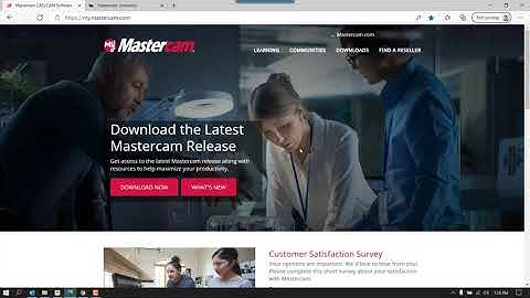 Mastercam Website Overview