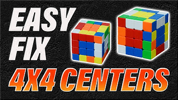 HOW TO FIX 4x4 CENTERS | OPPOSITE & DIAGONAL (EASY TUTORIAL)