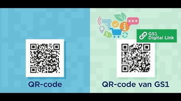 Het verschil tussen een gewone QR code en de QR code van GS1