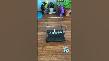Newtons cradle#newtons_law#asmr ￼