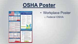 OSHA Workplace Notification Poster