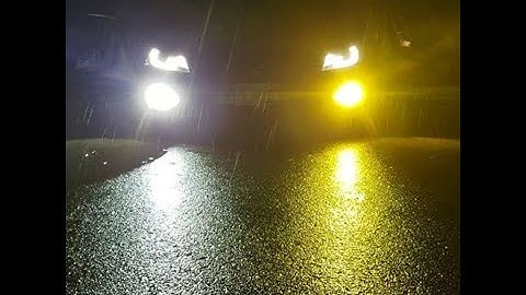 deAutoLED Dual Fog LED (Switchback) with Strobe & Flash Demo