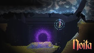 Noita Huge Worm Battle