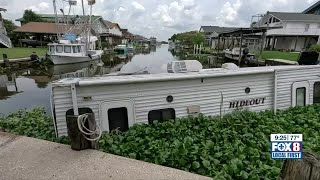 Lower Jefferson Parish residents still waiting on removal of Hurricane Ida debris from waterways