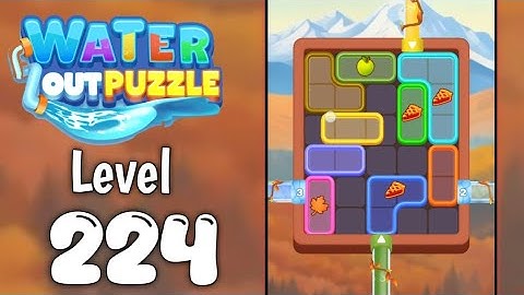 Water Out Puzzle Level 224 Walkthrough