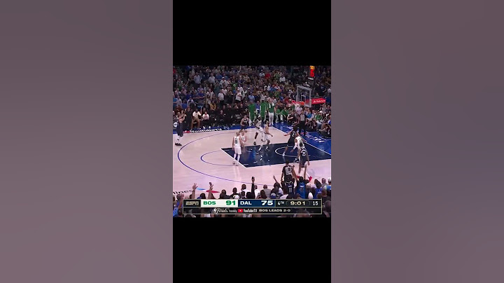 NBA Finals Celtics vs Dallas Game #3
