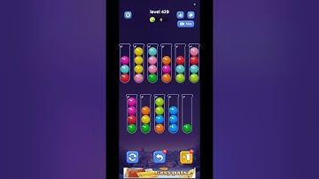 Game Ball Sort  Level 430 viral Video 