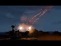 A-10 Warthog vs Anti-Air Tank - Missiles and Tracers firing - GAU-8 Avenger - ArmA 3 Simulation