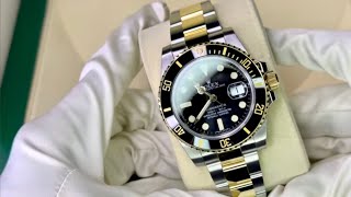 Rolex Submariner Steel and Yellow Gold 116613LN