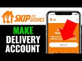 How To Make Skip The Dishes Delivery Account - Become A Courier (QUICK GUIDE)