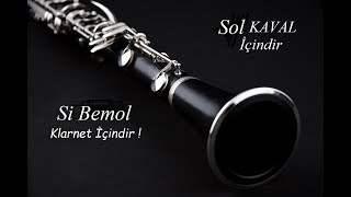 Sib Klarnet & (Sol) Kaval İçin - Sevemedim Kara Gözlüm