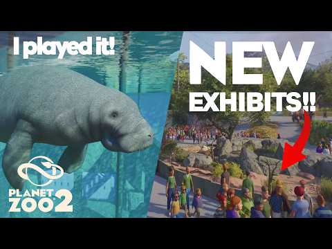 I played over 3hrs of Planet Zoo 2: New Exhibits, Snow Leopards and so much more to come!