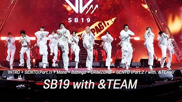 [#AAA2023] SB19 with &TEAM 