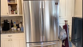 How to install a Samsung French door refrigerator