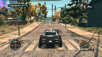 Saints Row: The Third - Car Chase Fail