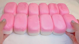 I Cracked 12 Pink Clay Wax Blocks | So Crunchy ASMR#sleep #satisfying #relaxing #clay #asmr #sound 
