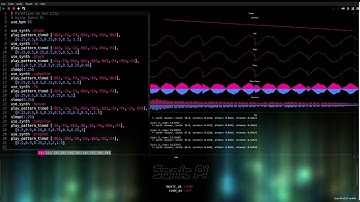 Fireflies by Owl City using Sonic Pi