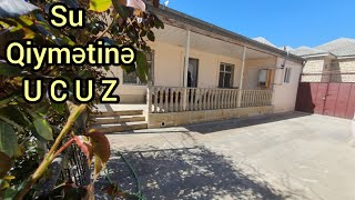 Xaricə Köçdüyü Üçün Ucuz Satir Baxçali Heyet Evi 4.5 Sotda 5 Otaqli 055-339-68-99 Elşən Xirdalan