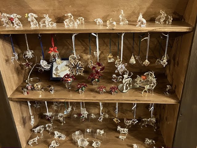 Swarovski crystal figurine collection tour 2023, over 1100