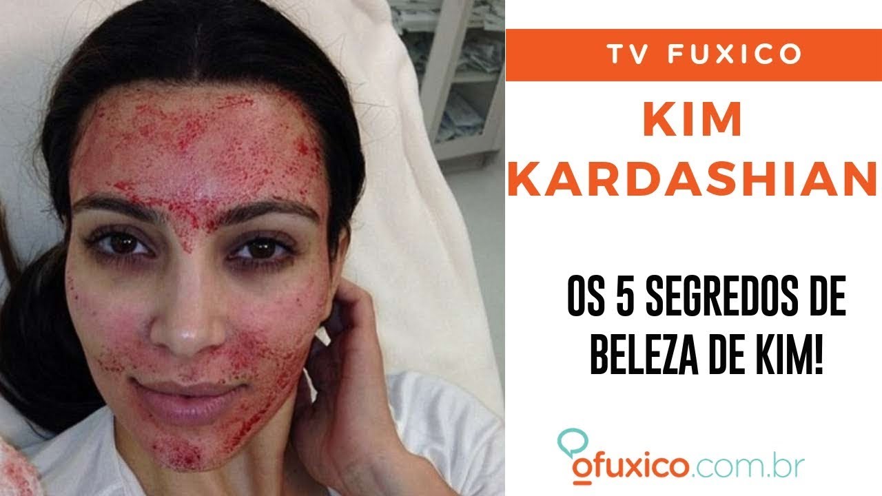 Kim Kardashian faz tratamento de beleza com sangue? Vem entender!