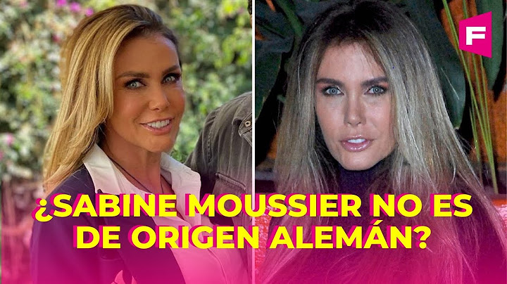 SABINE MOUSSIER: su desgarradora historia 🥺💔