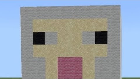 Create A Unique Minecraft Sheep head house