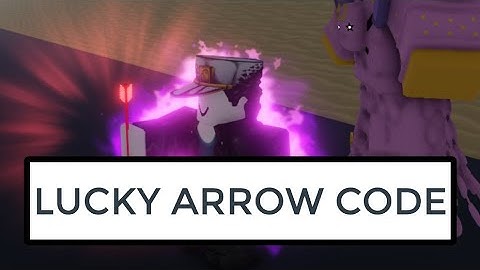 [YBA] LUCKY ARROW CODE