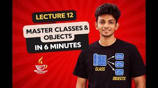 Java Classes & Objects in 6 Minutes | Easy Explanation + Code Demo | Lec 12 Tamil