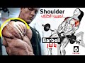 How To Build Your Shoulder with Barbell - تمارين الكتف